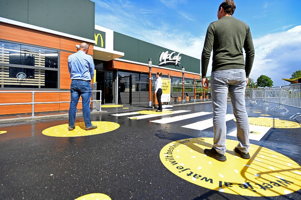 Dutch McDonald's trials virus-proof restaurant